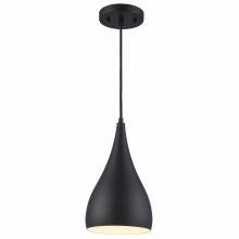 Trans Globe PND-2237 BK - 1LT PENDANT-6.5" METAL SHADE-B